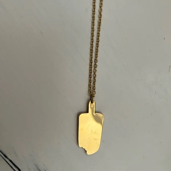 Kate Spade Gold Chain Popsicle Necklace - Picture 4 of 5